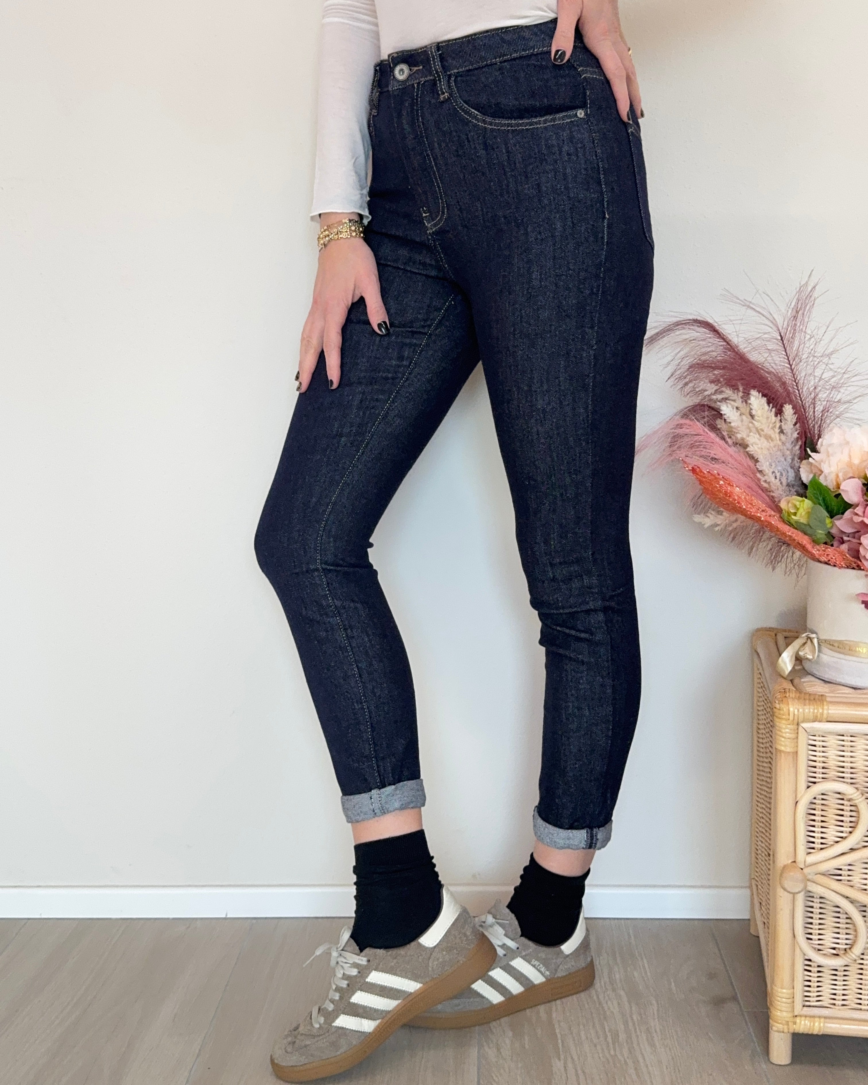 Jeans Skinny Blu