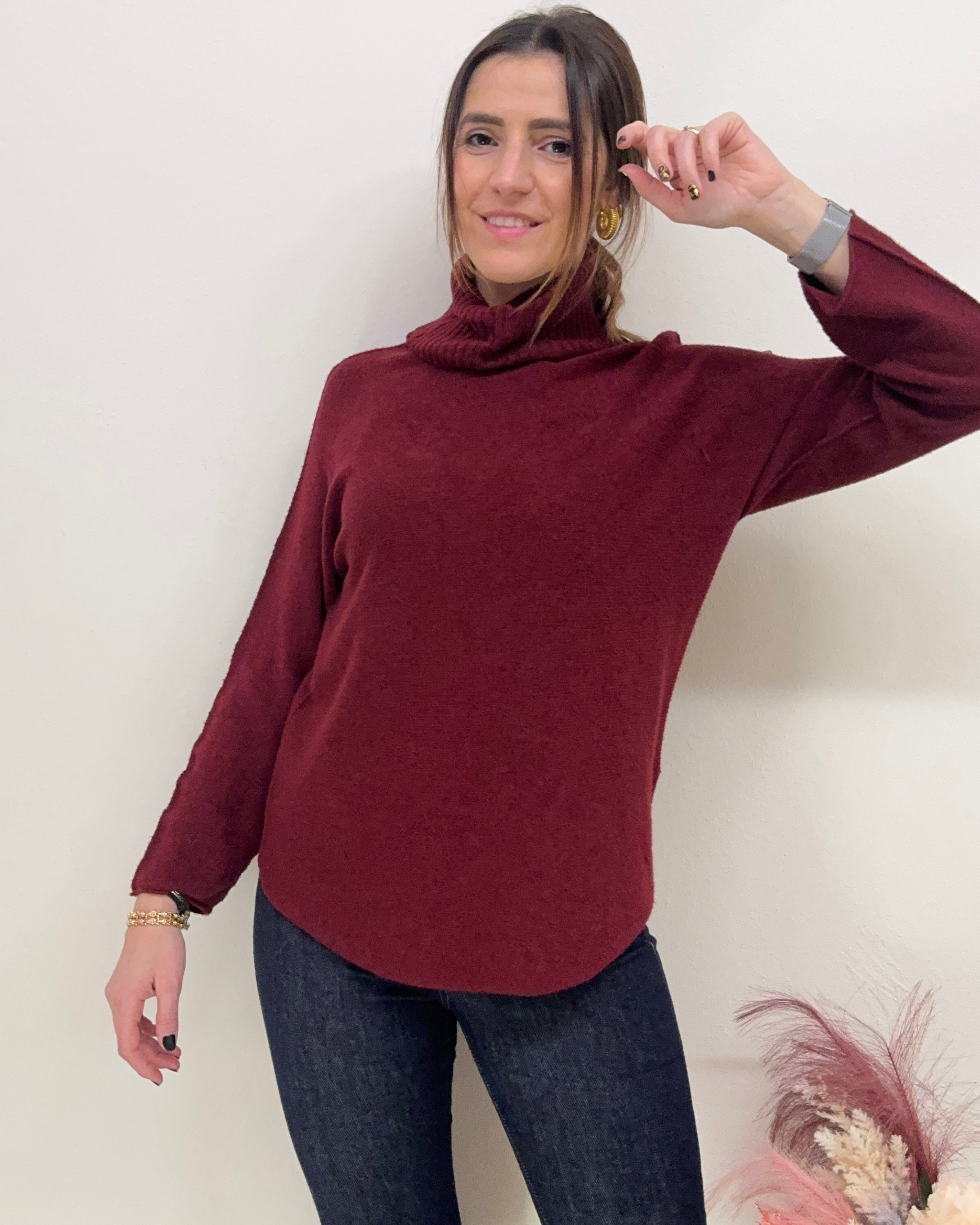 Maglione Soft dolcevita