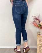 Jeans Skinny strappi