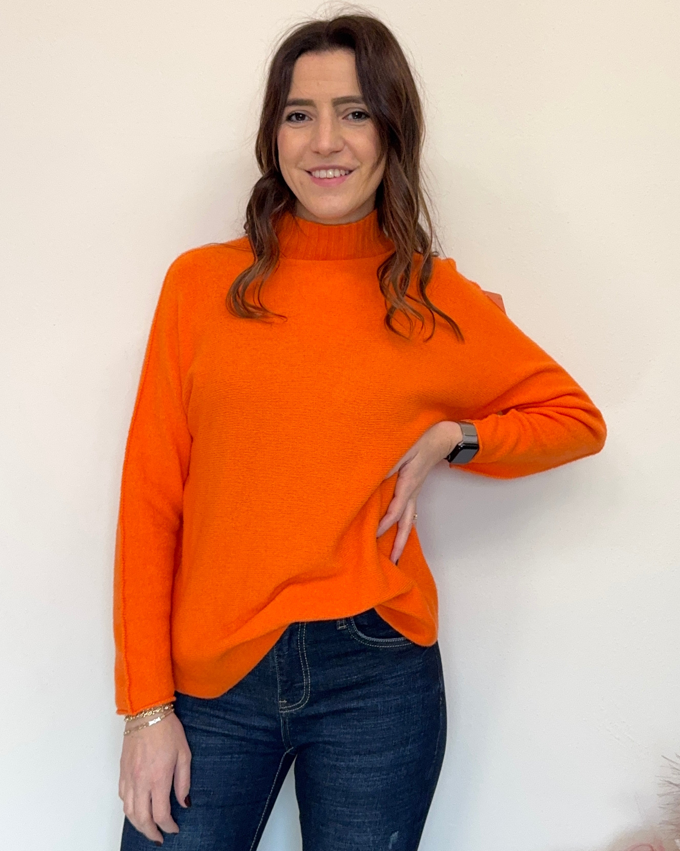 Maglione SOFT lupetto