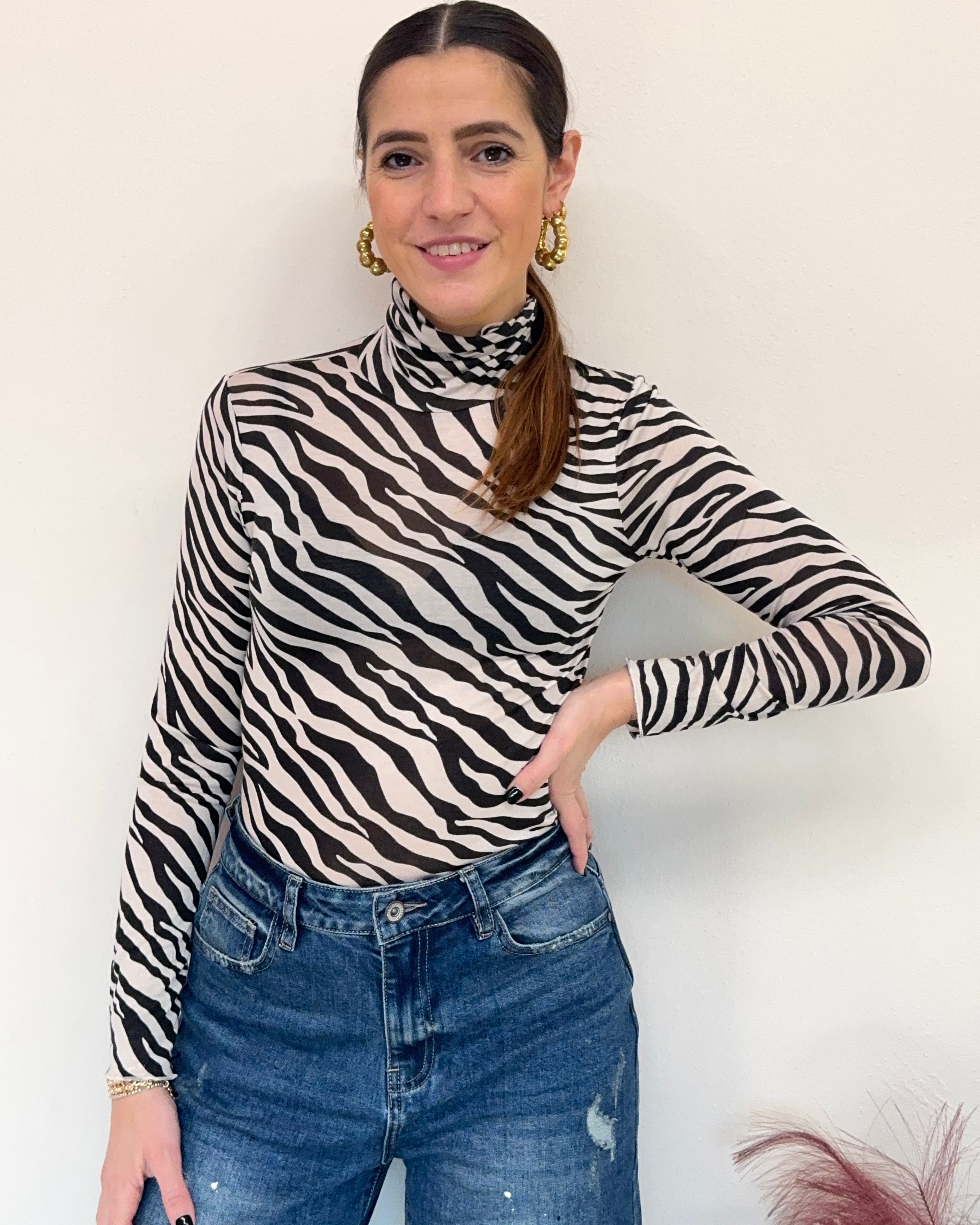 Maglia cashmirina dolcevita