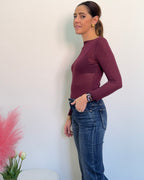 Maglia cashmirina girocollo