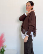 Maglione Frange