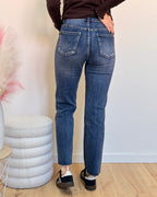 Jeans sfrangiato