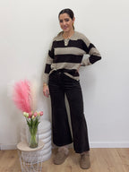 Maglioncino Polo Stripes