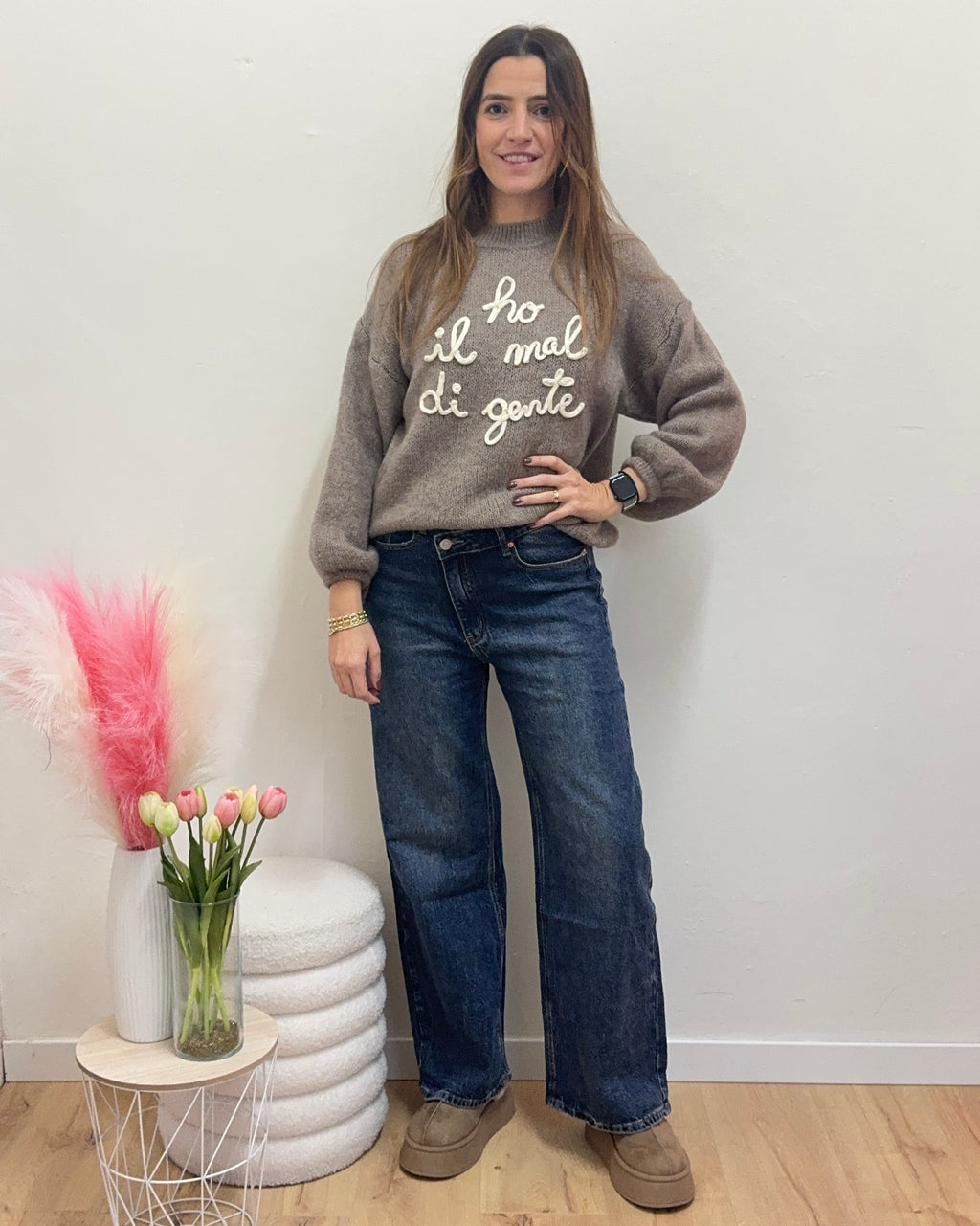 Maglione Ho mal di gente