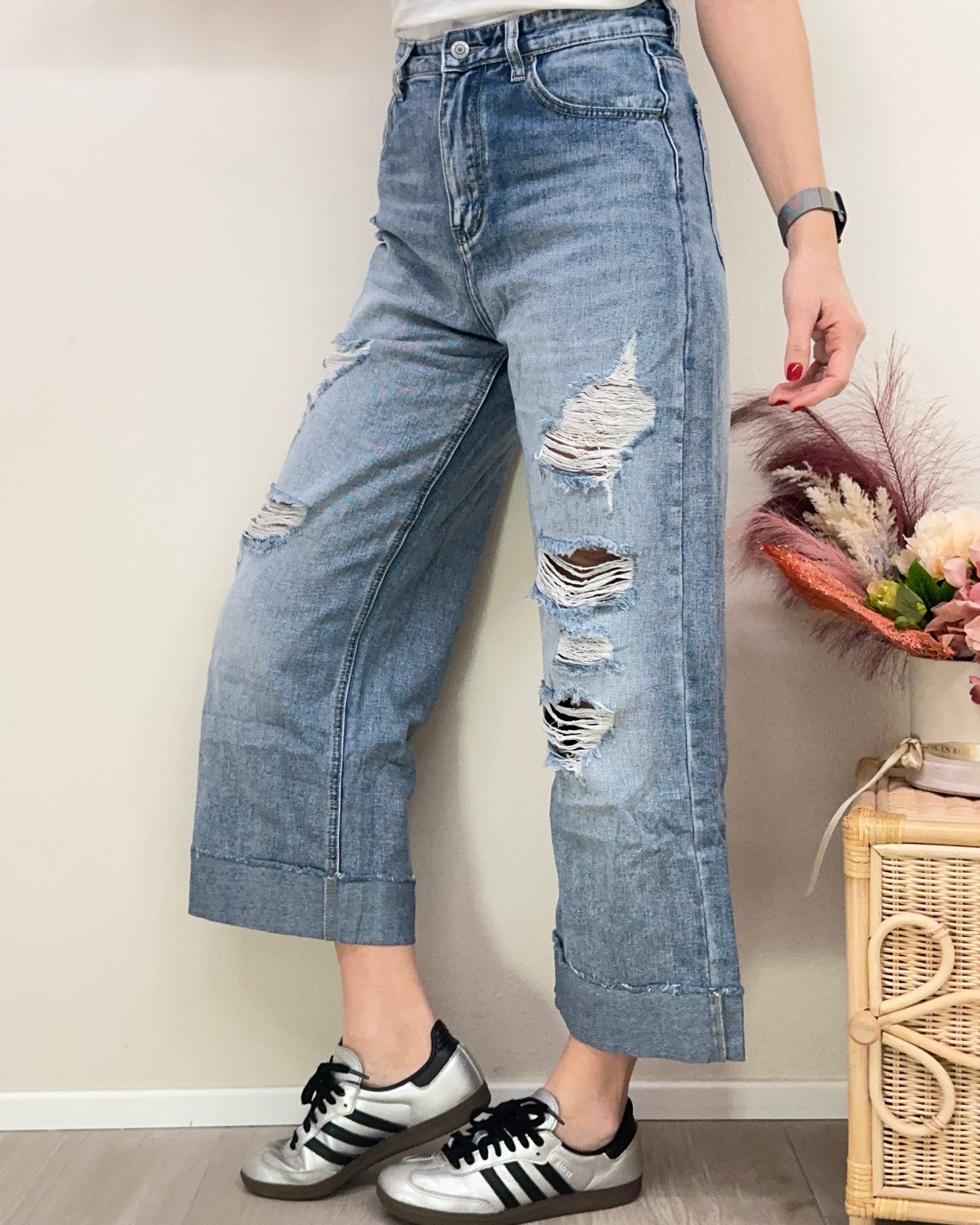 Jeans Strappi