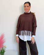 Maglione Frange