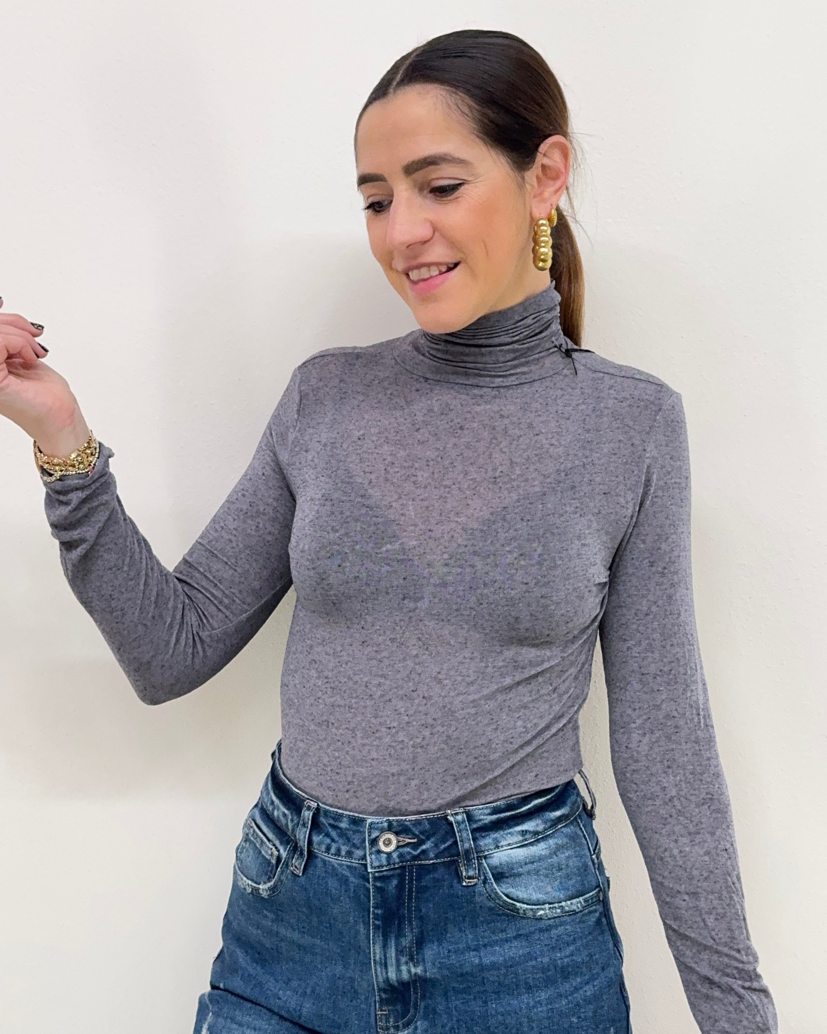 Maglia cashmirina dolcevita