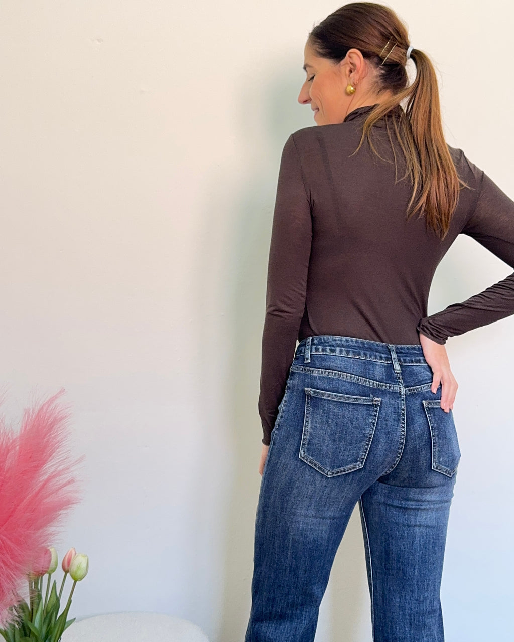 Maglia cashmirina dolcevita