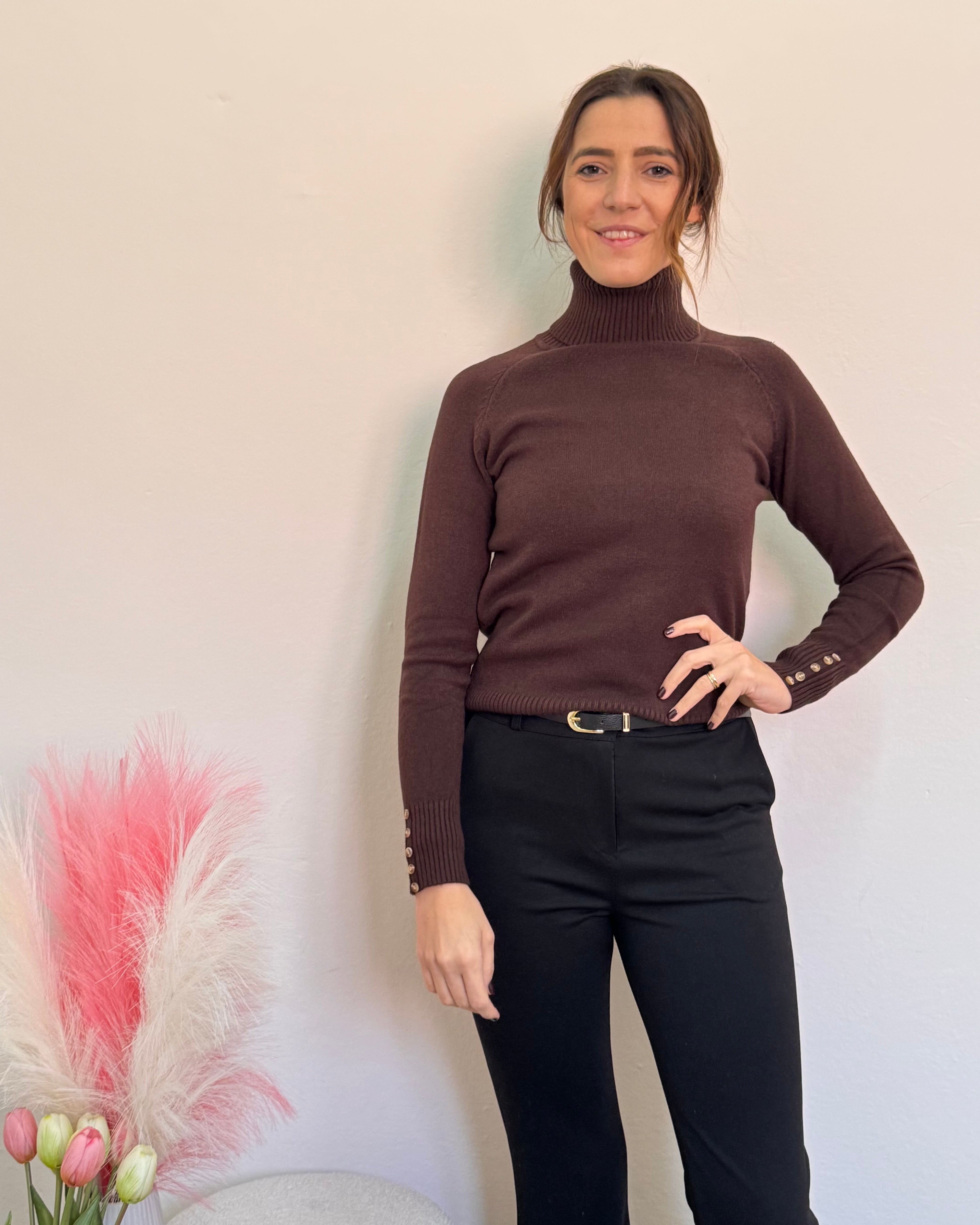 Maglione dolcevita Sole