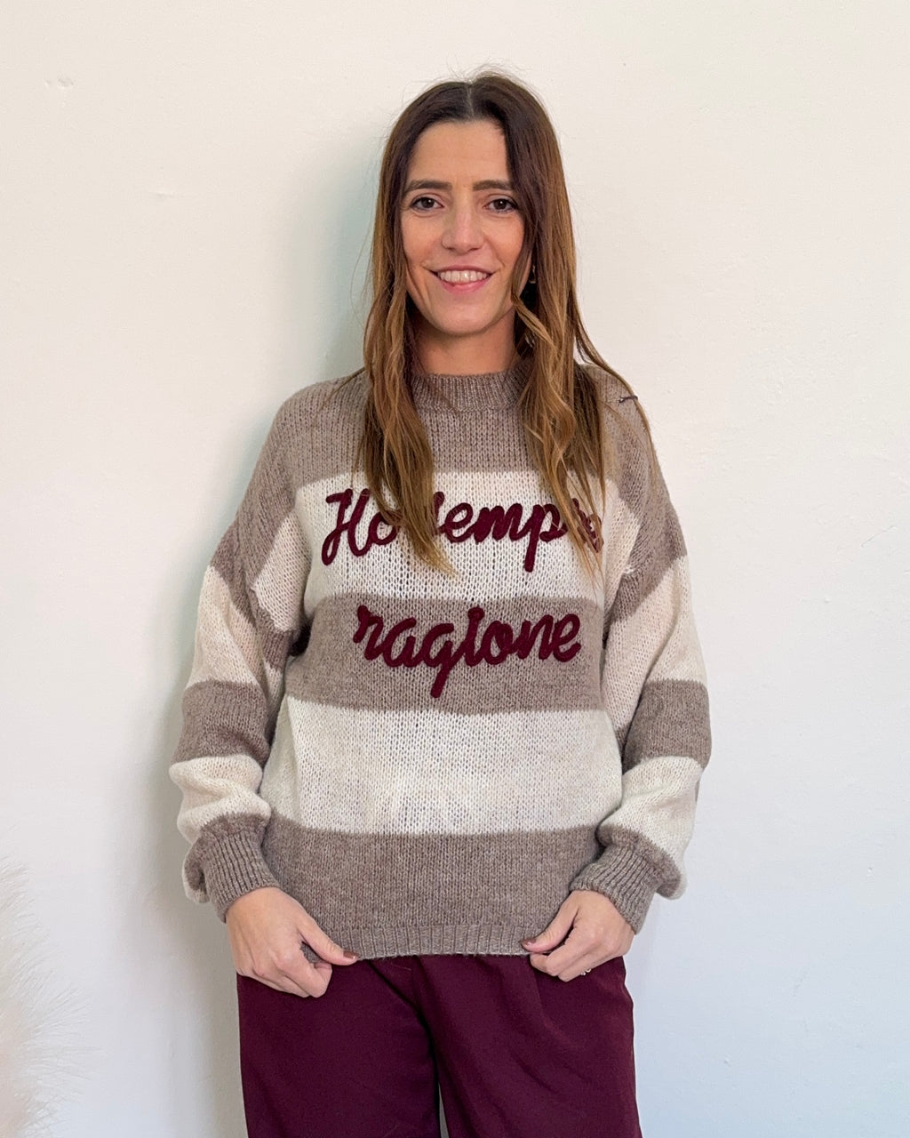 Maglione Ho sempre Ragione
