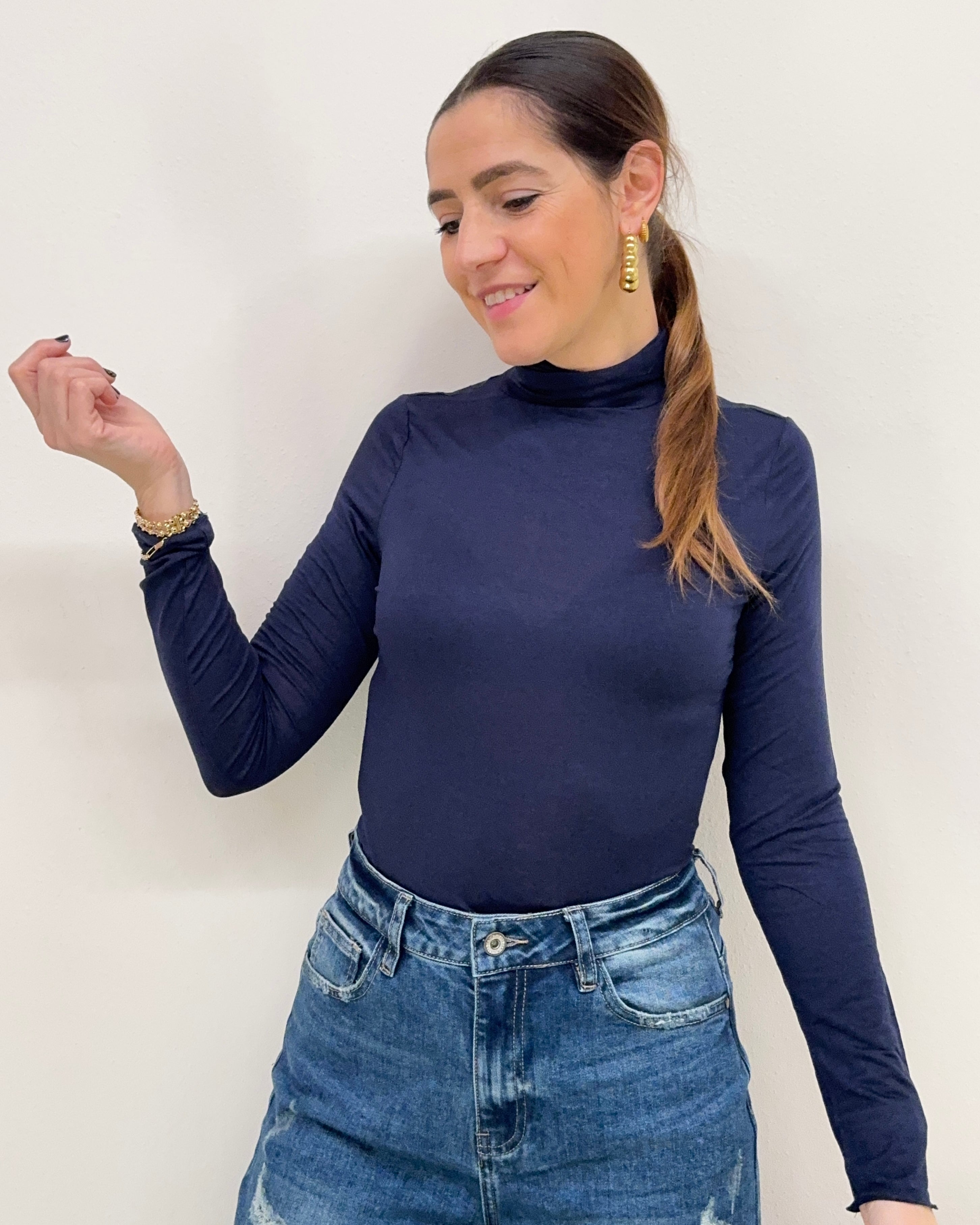 Maglia cashmirina dolcevita