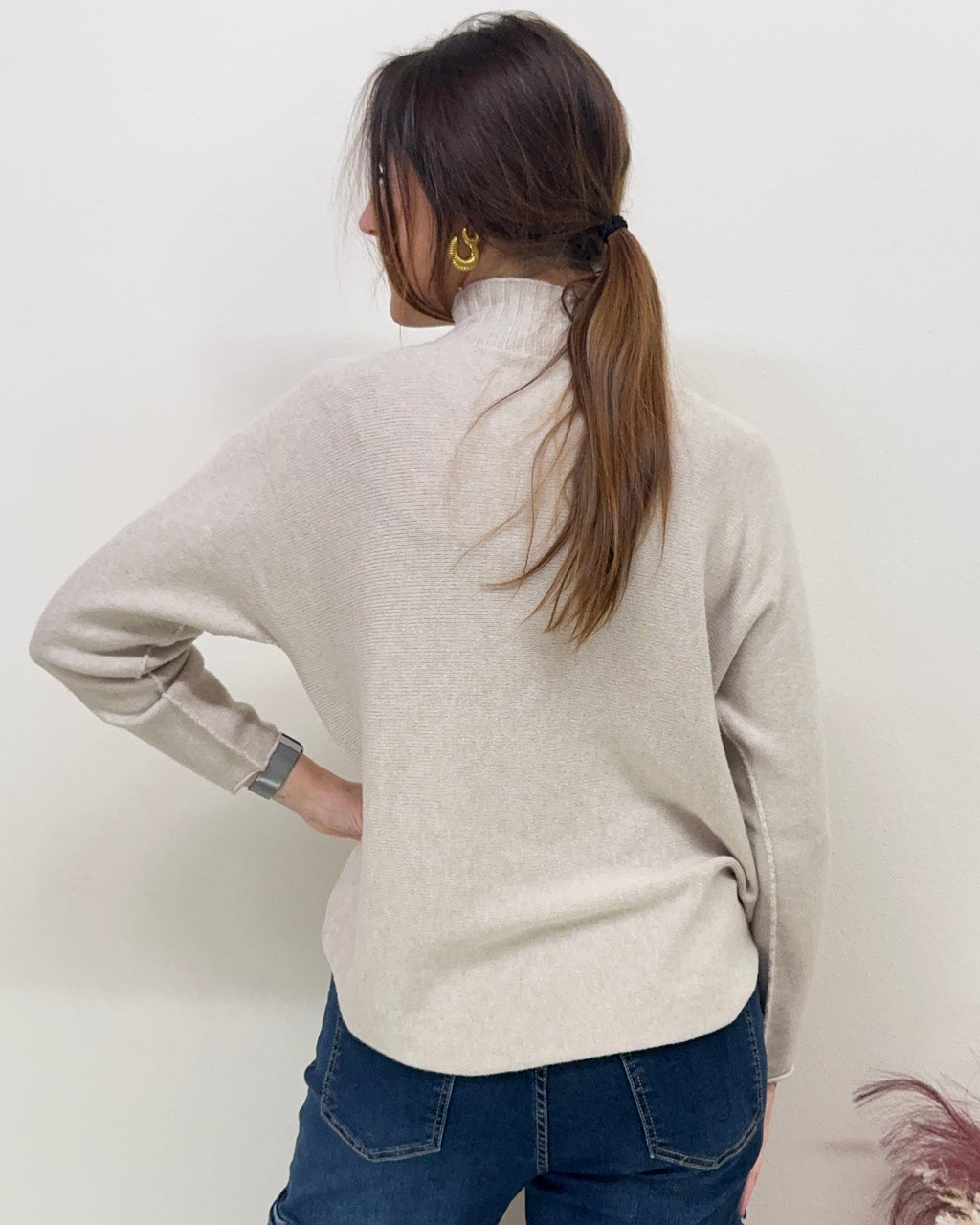 Maglione SOFT lupetto