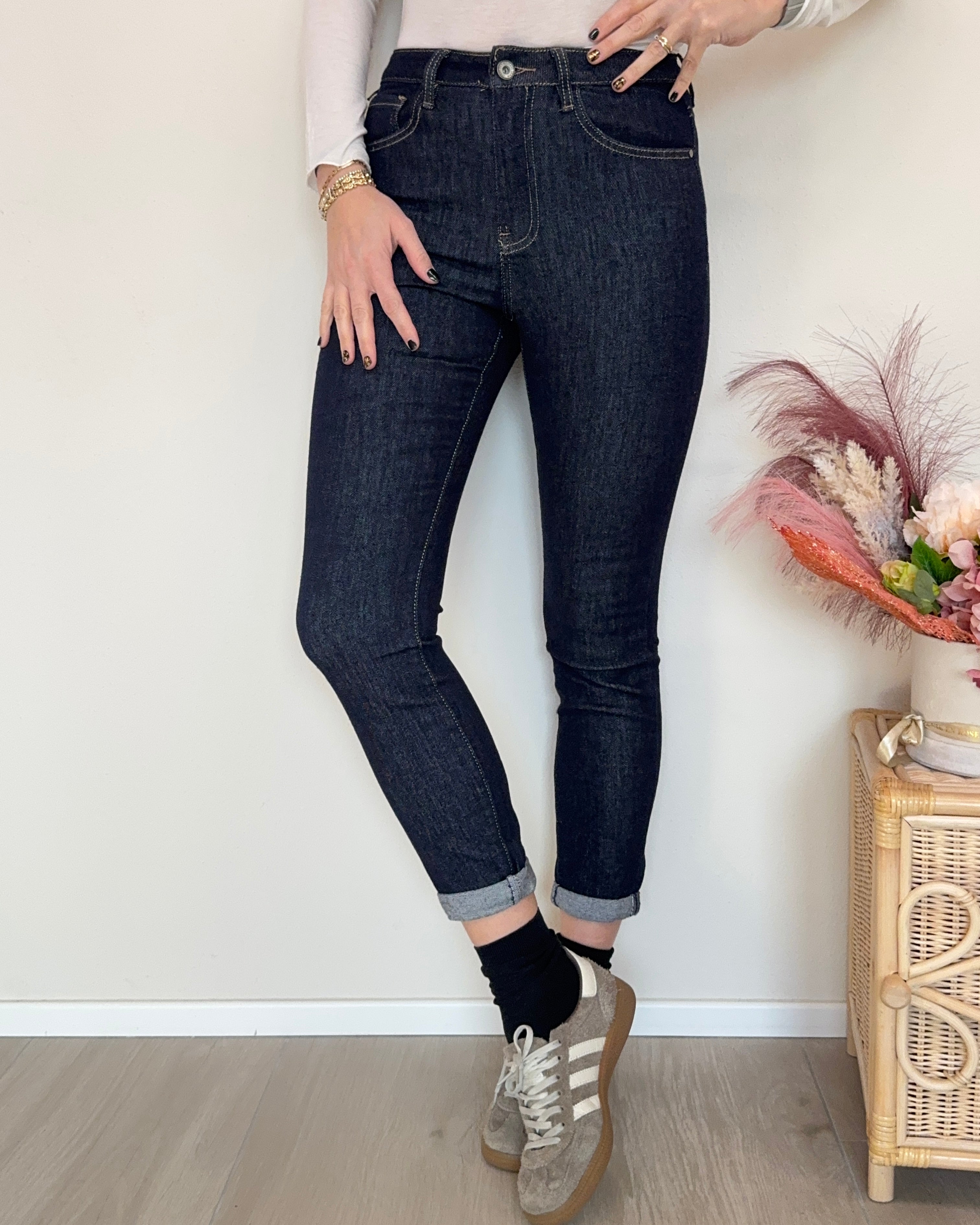Jeans Skinny Blu