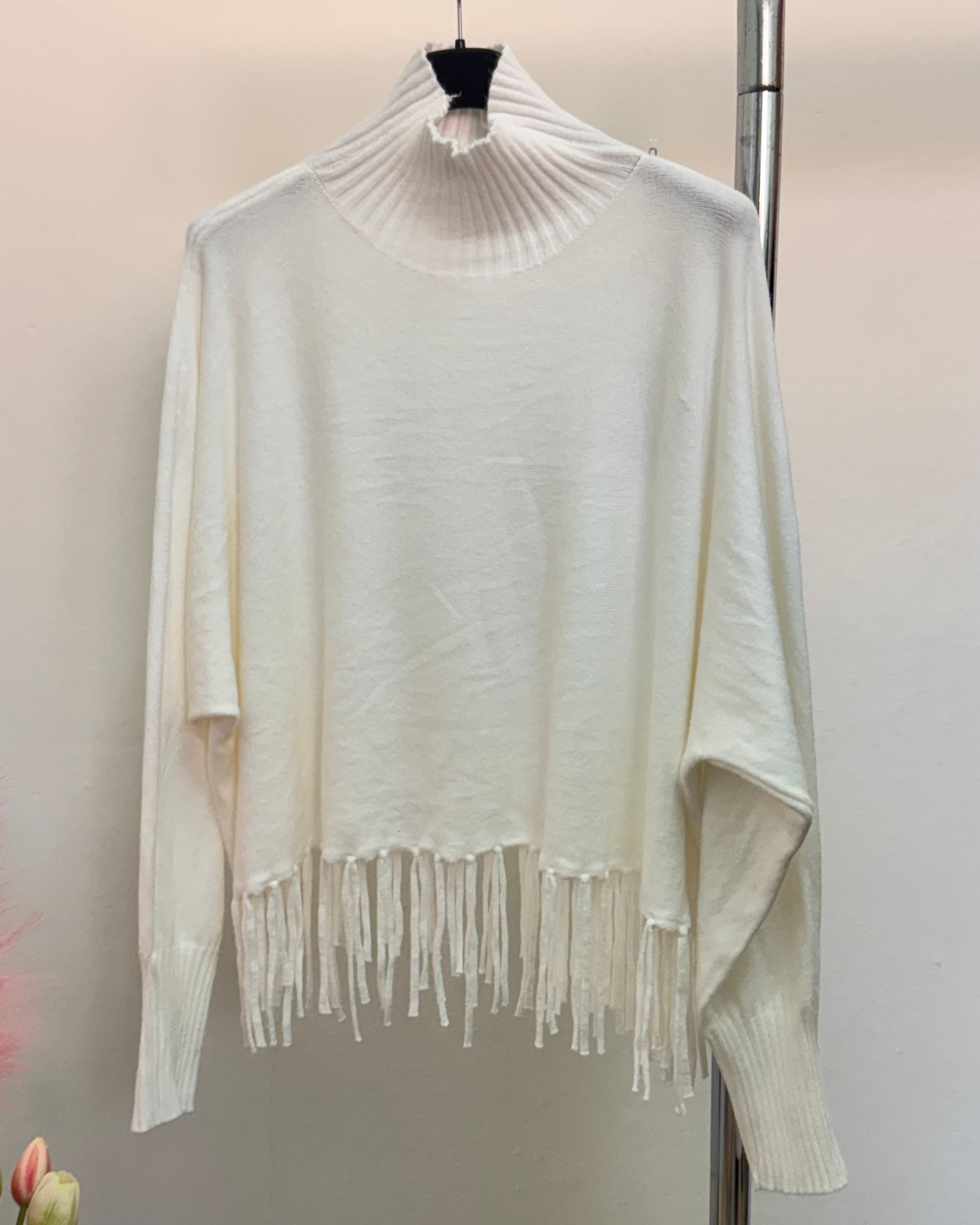 Maglione Frange
