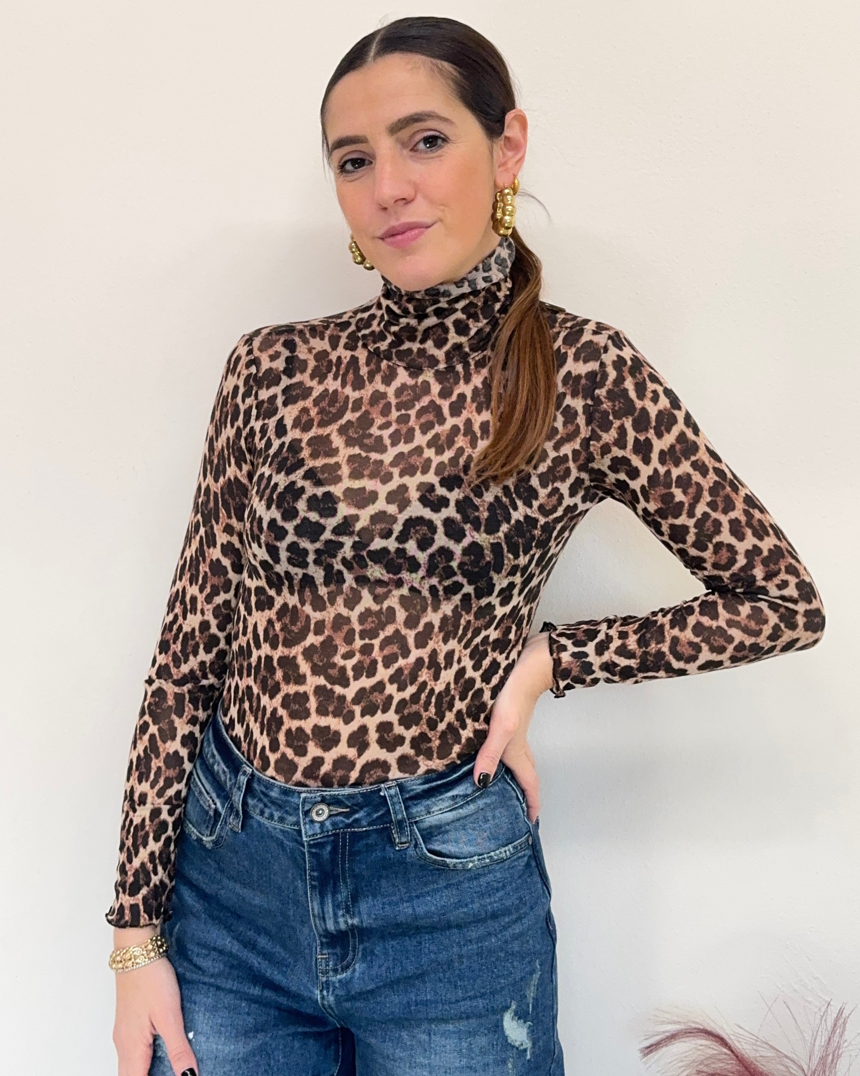 Maglia cashmirina dolcevita