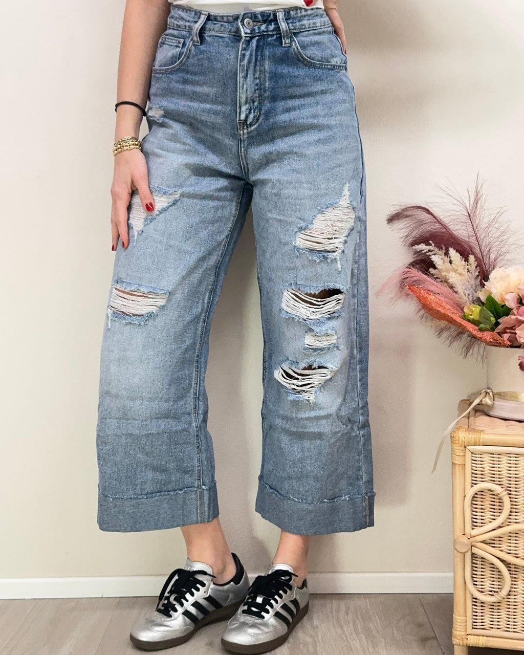 Jeans Strappi