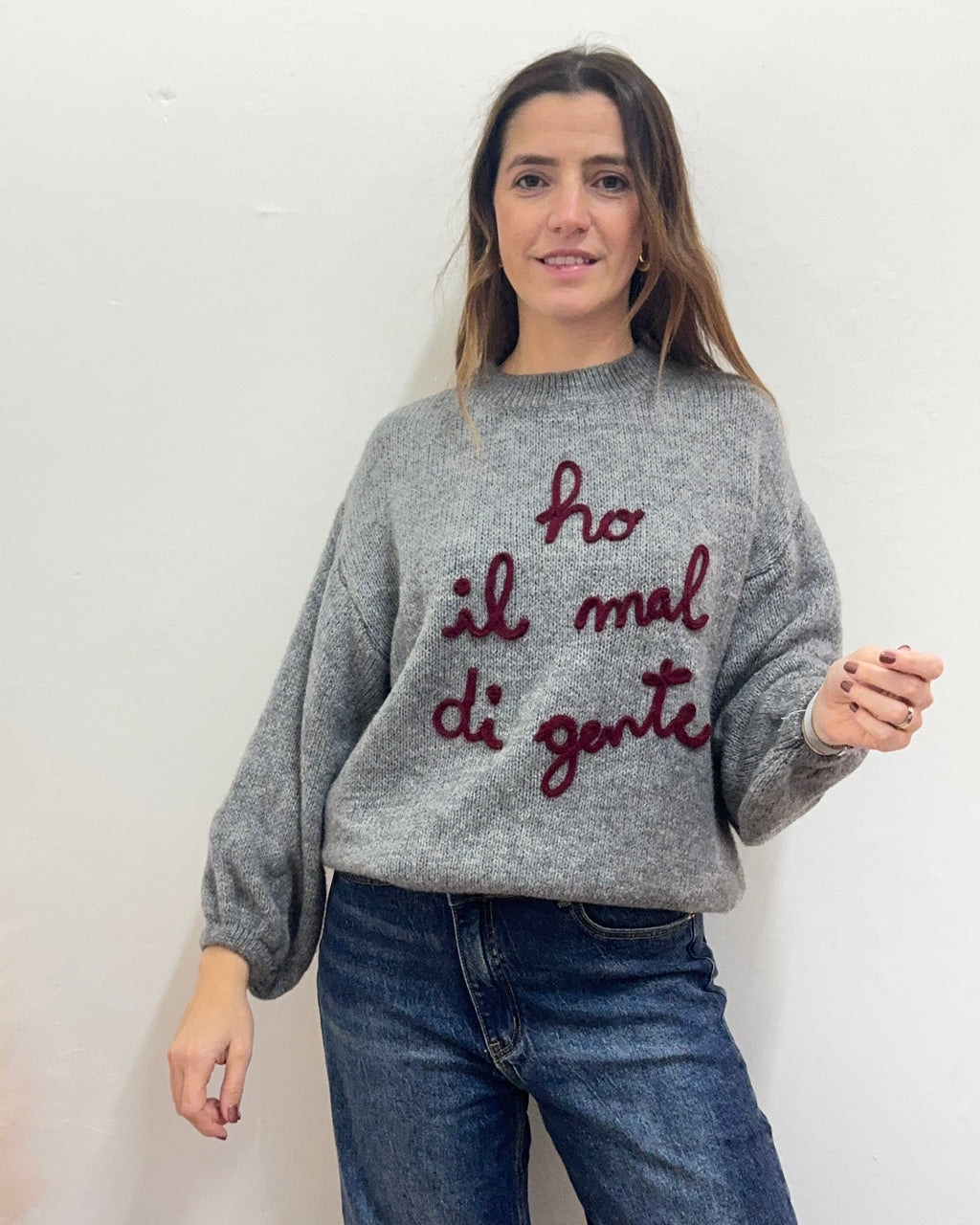 Maglione Ho mal di gente