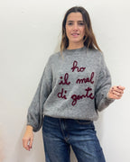 Maglione Ho mal di gente