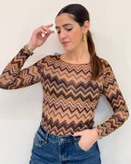 Maglia cashmirina girocollo