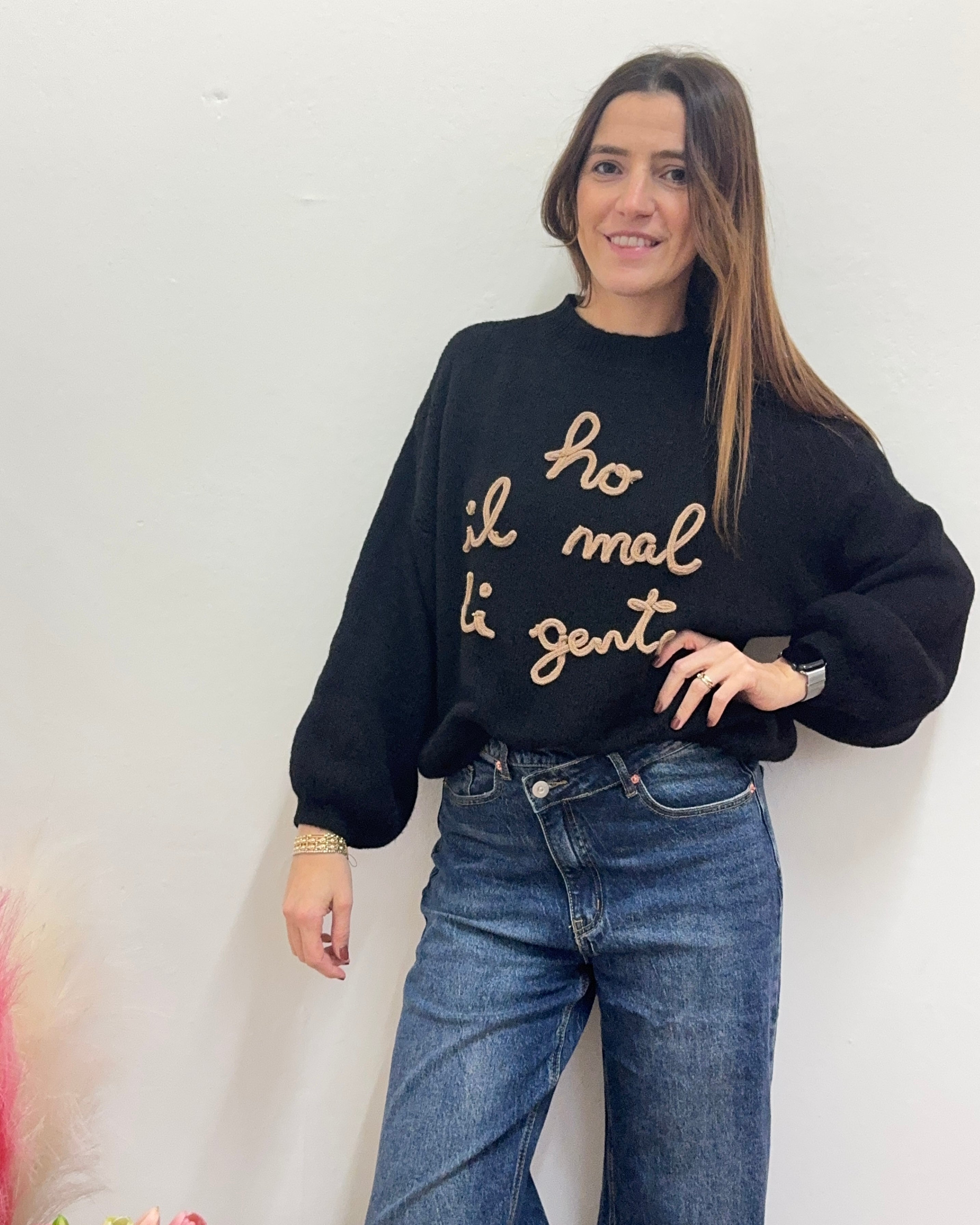 Maglione Ho mal di gente