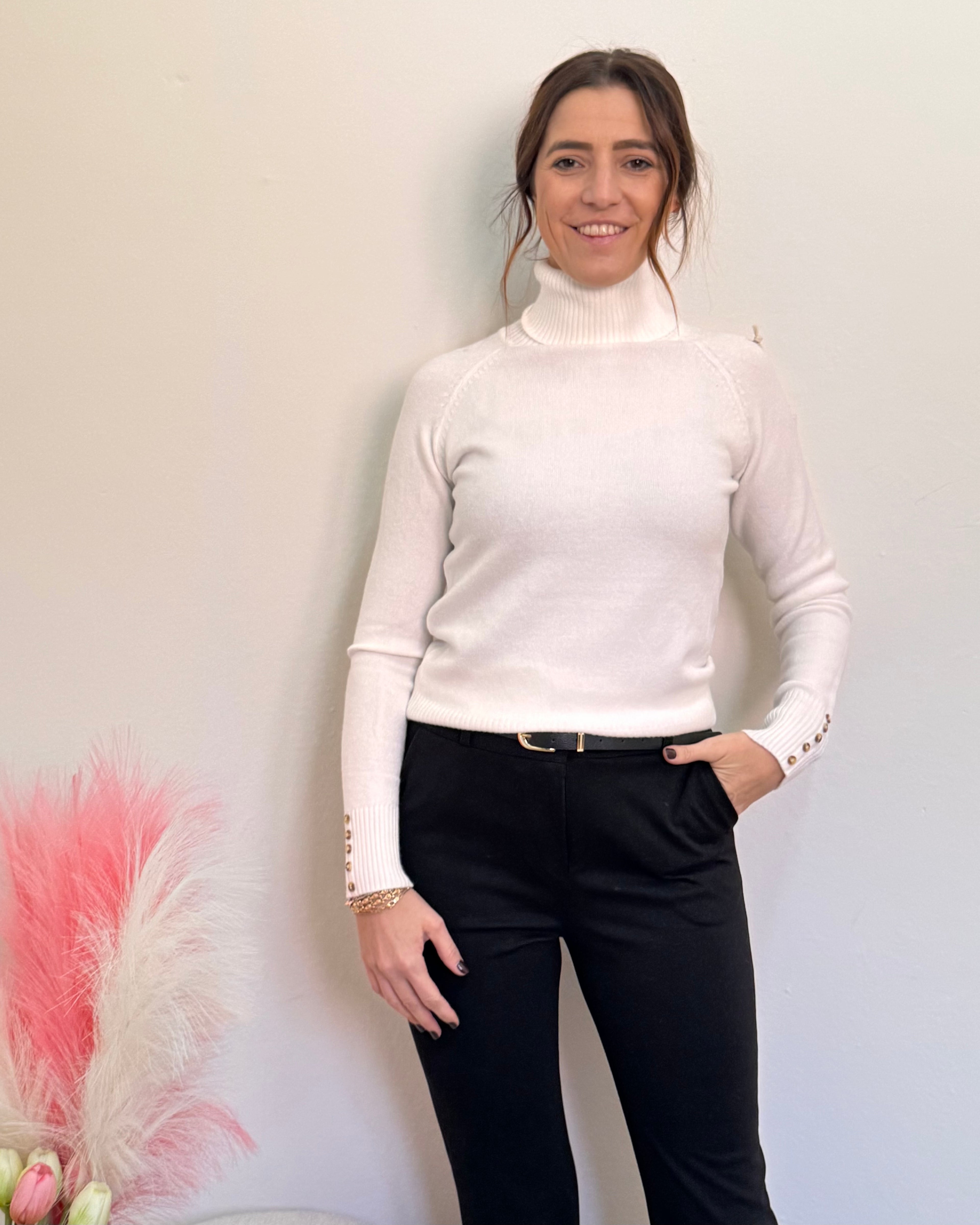 Maglione dolcevita Sole