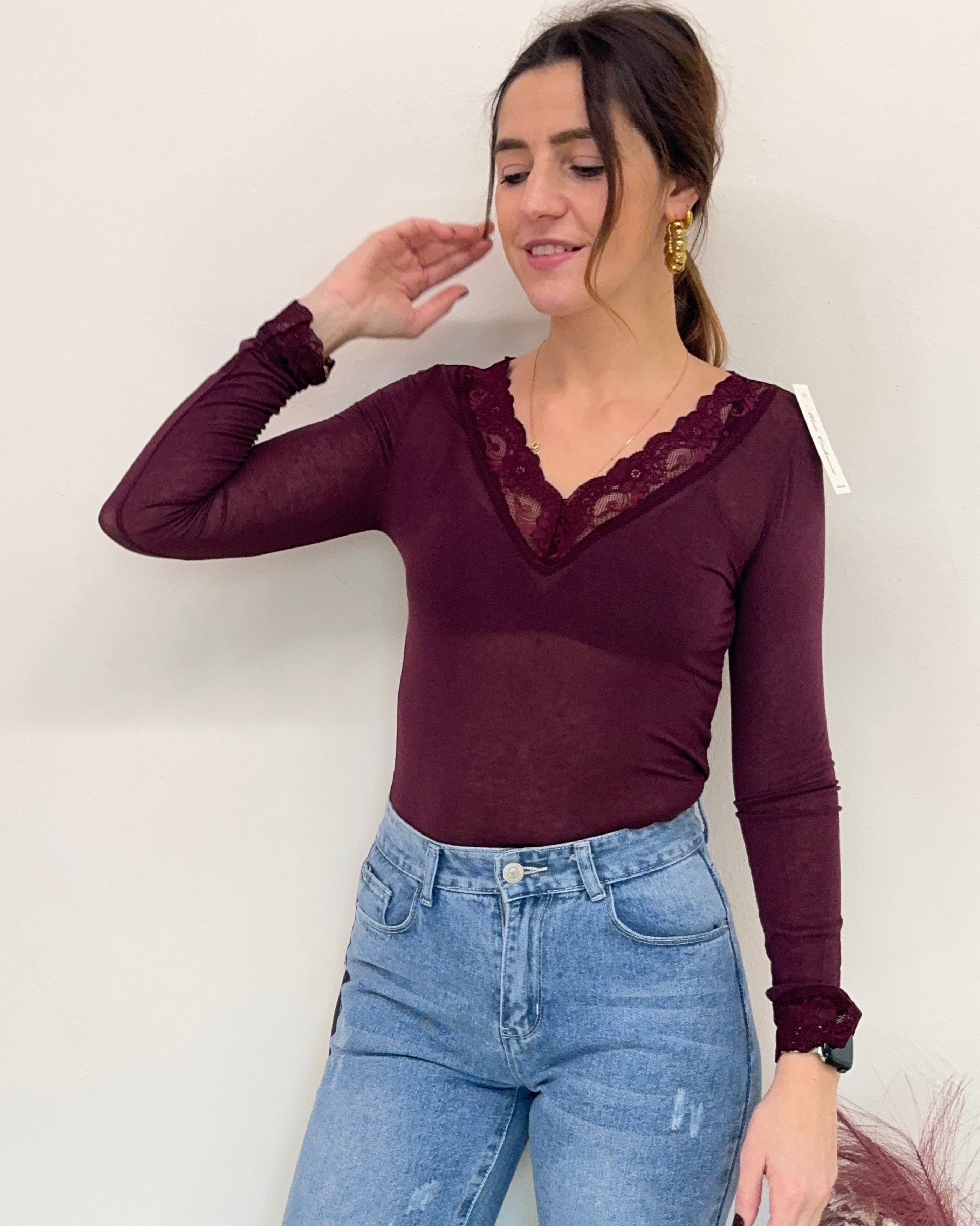 Maglia Cashmirina Pizzo