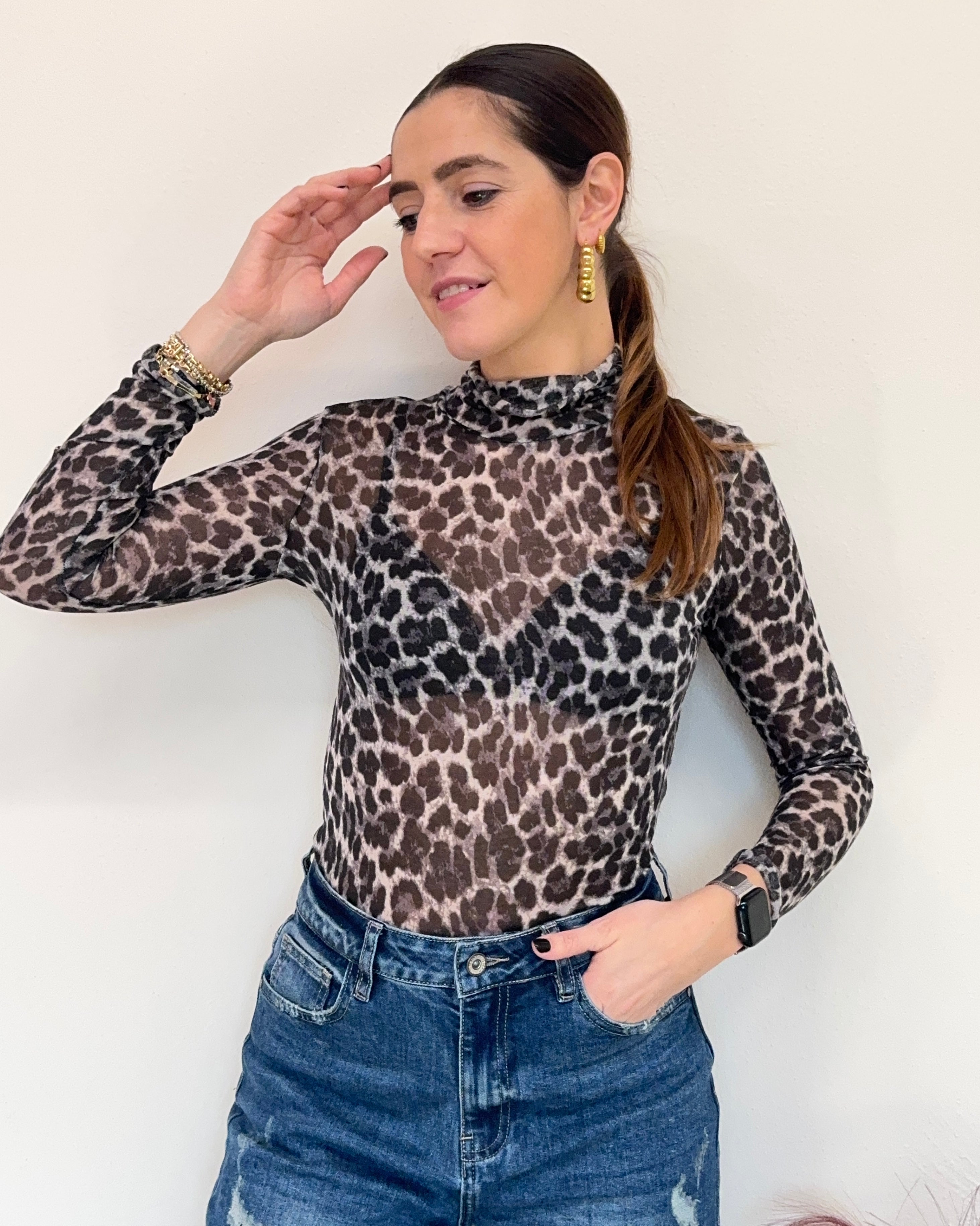 Maglia cashmirina dolcevita