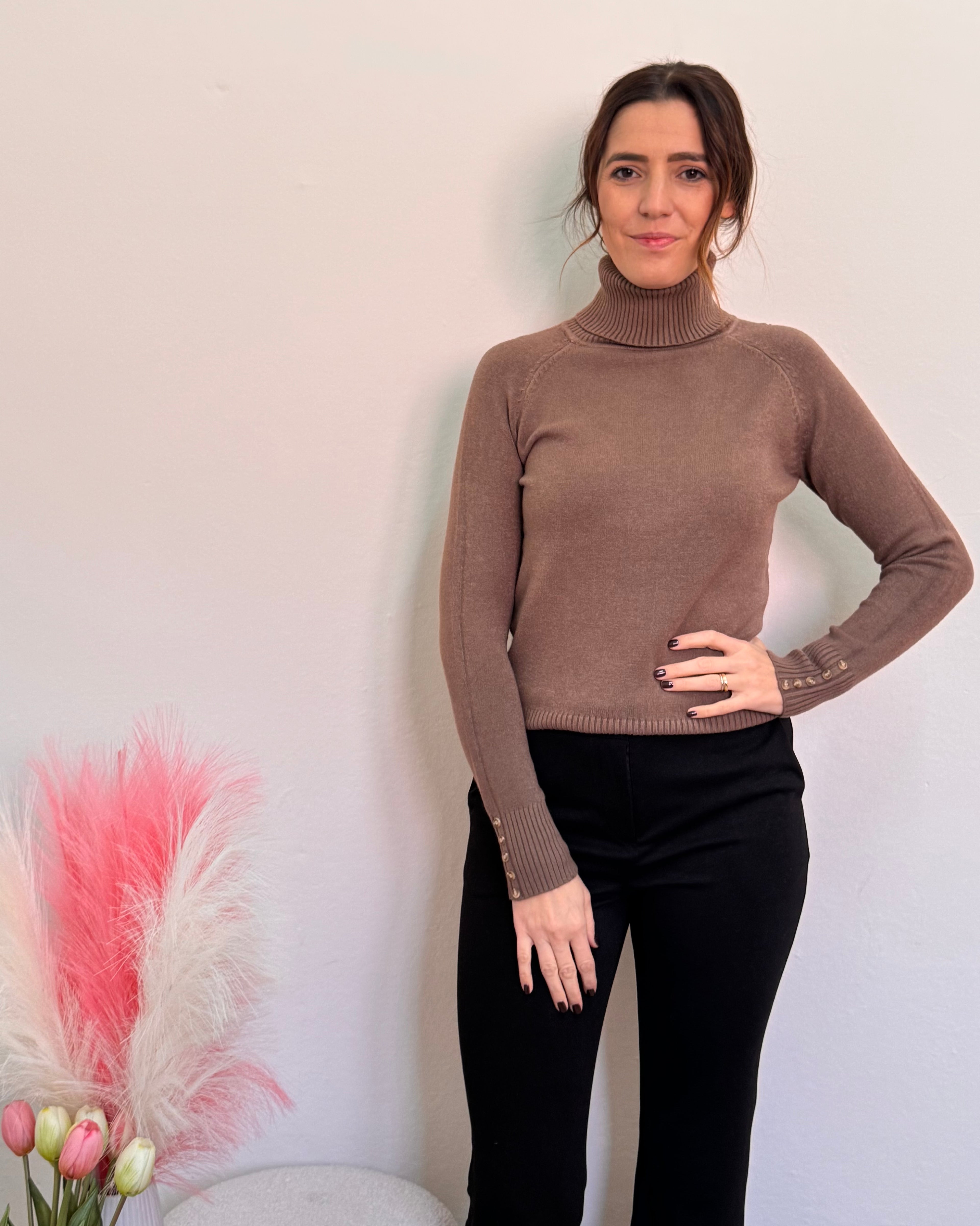 Maglione dolcevita Sole