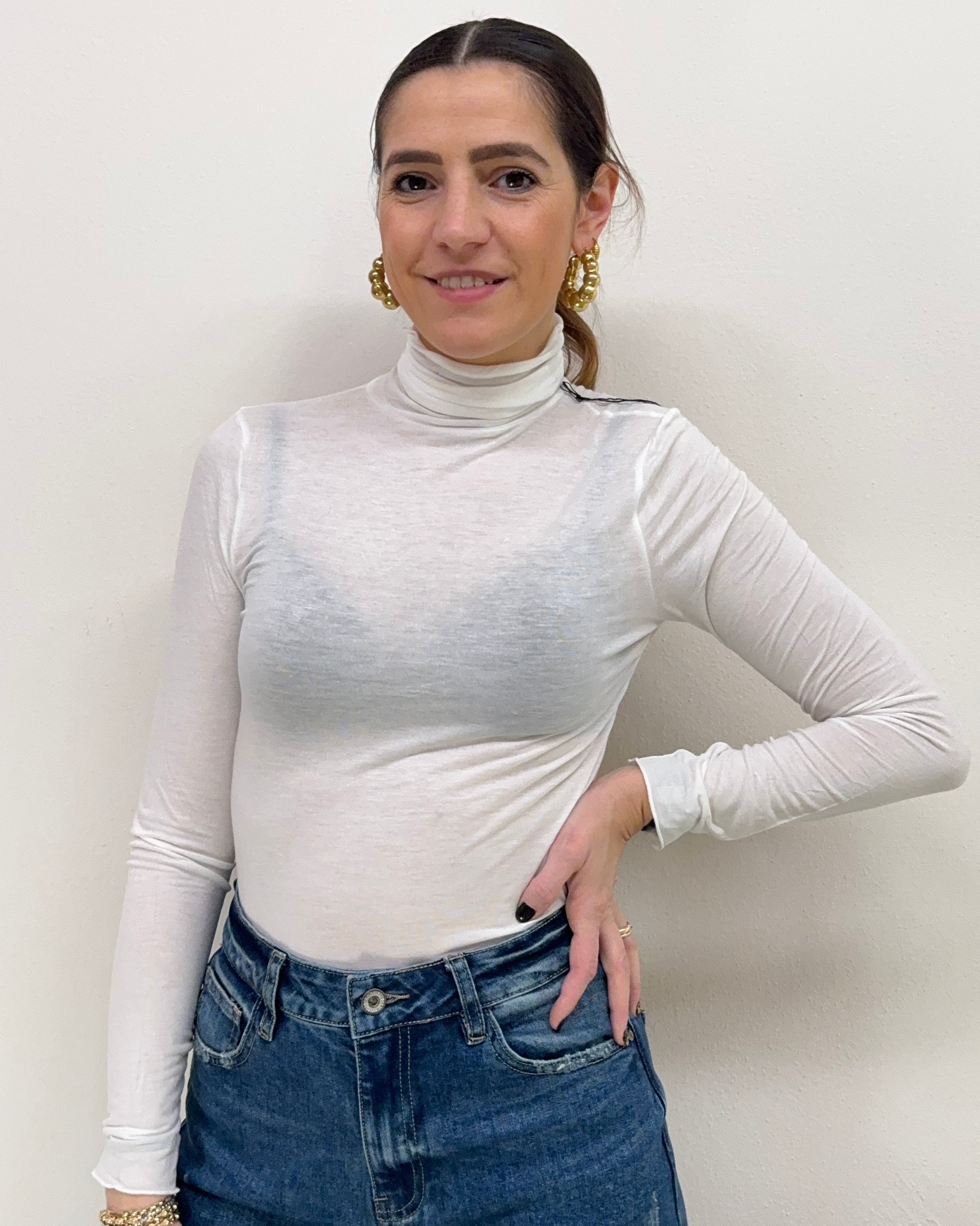 Maglia cashmirina dolcevita