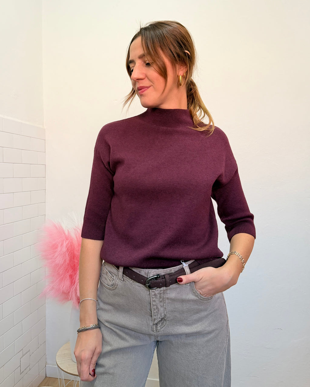 Maglione Lupetto
