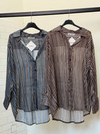 Camicia Righe Velata