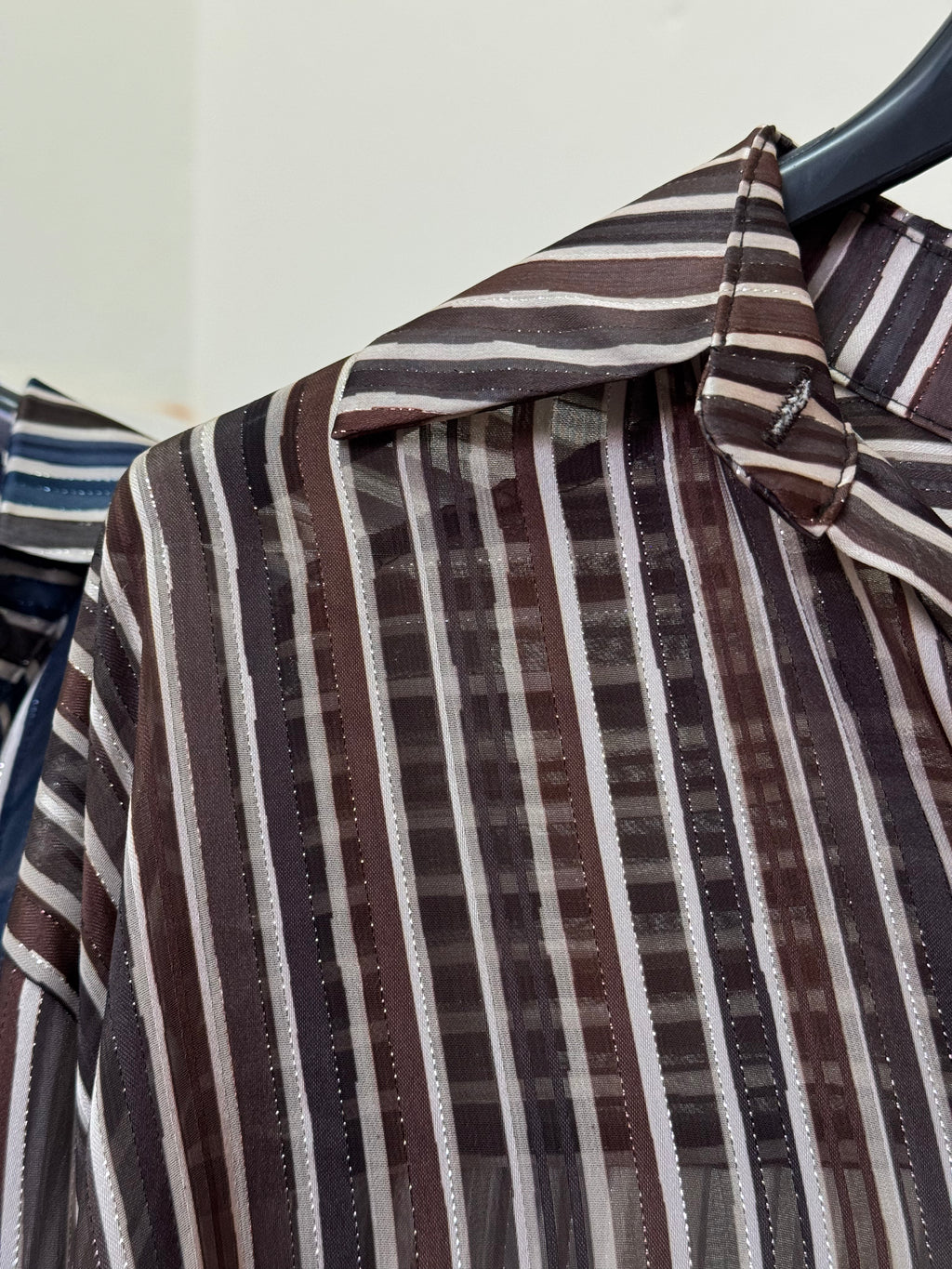 Camicia Righe Velata