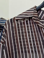 Camicia Righe Velata