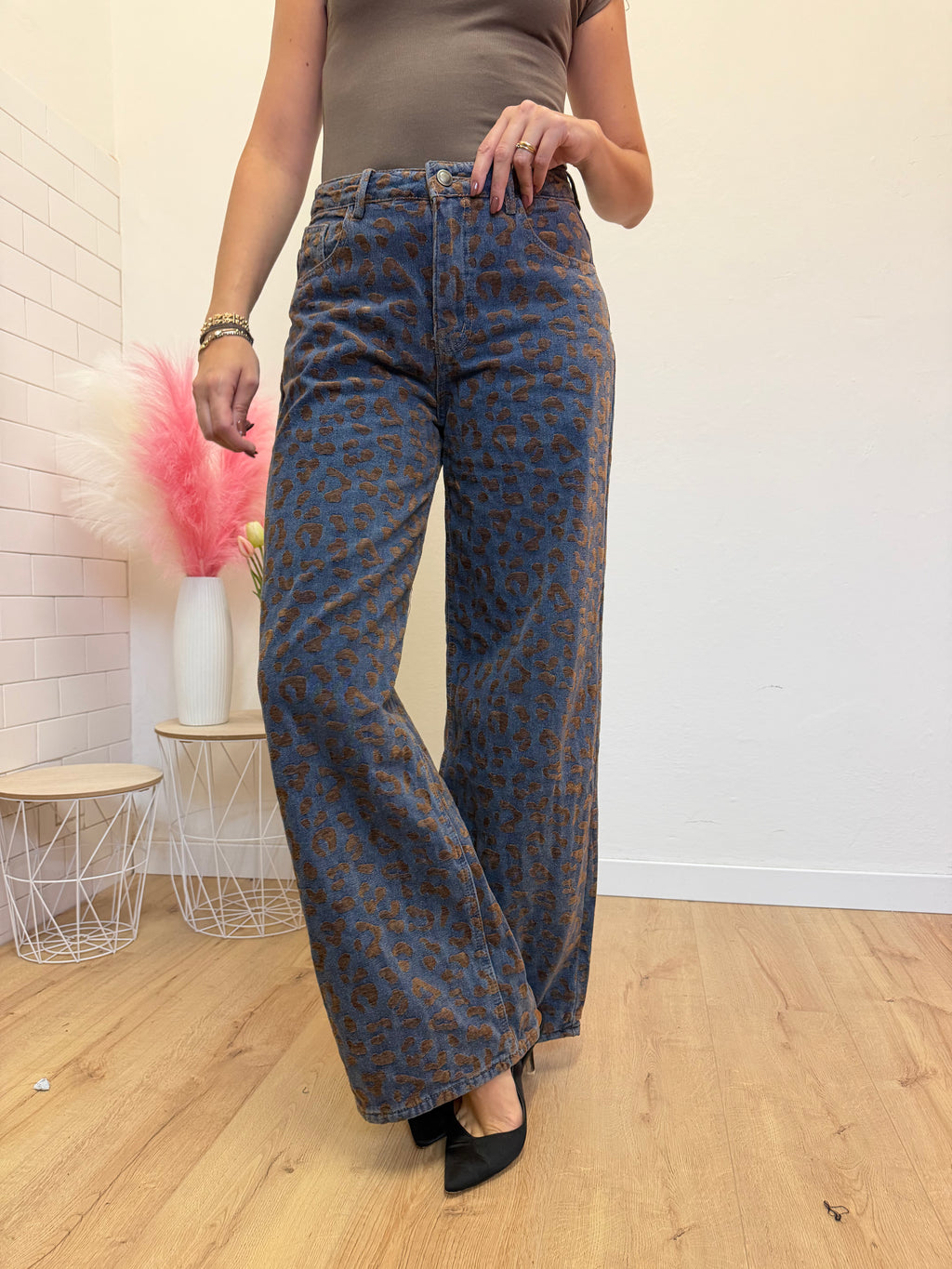 Jeans Leopard